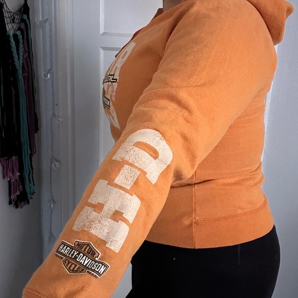 Vintage Orange hoodie - Picture 3 of 4